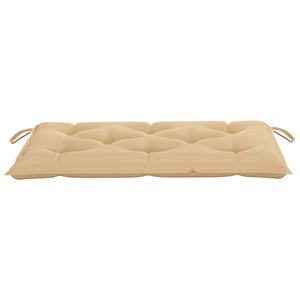 Galleria Design Garden Bench Cushion Beige 100x50x7 cm Oxford Fabric