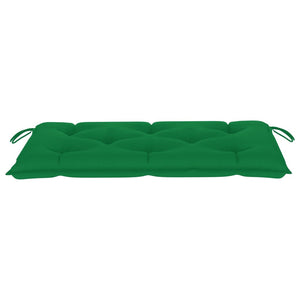 Galleria Design Garden Bench Cushion Green 100x50x7 cm Oxford Fabric