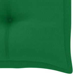 Galleria Design Garden Bench Cushion Green 100x50x7 cm Oxford Fabric