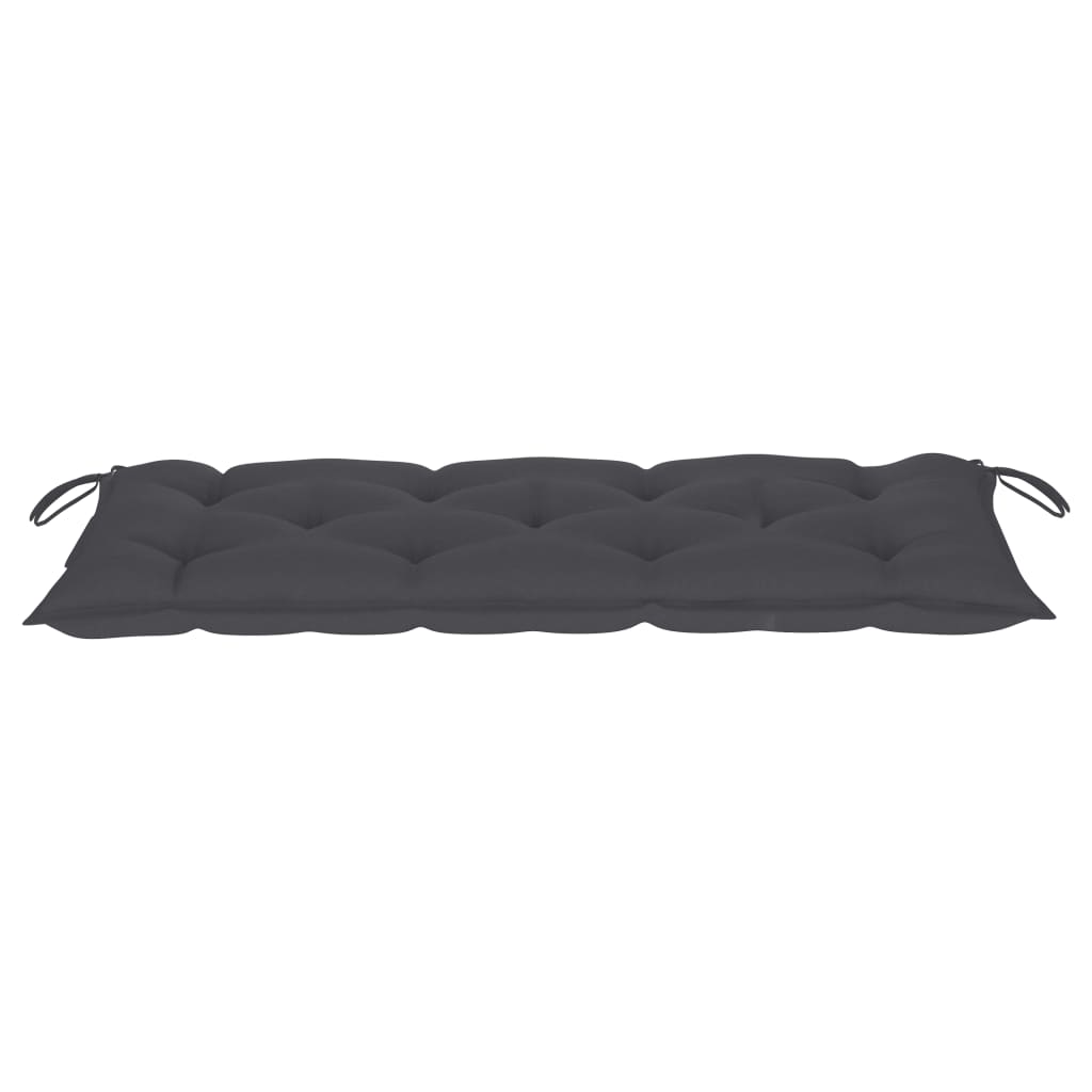 Galleria Design Garden Bench Cushion Anthracite 120x50x7 cm Oxford Fabric