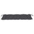 Galleria Design Garden Bench Cushion Anthracite 120x50x7 cm Oxford Fabric