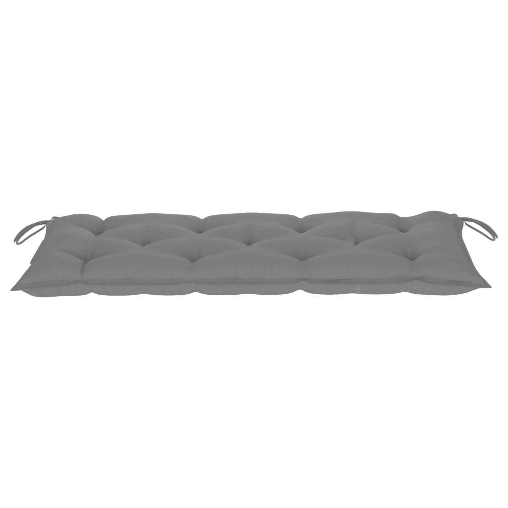 Galleria Design Garden Bench Cushion Grey 120x50x7 cm Oxford Fabric