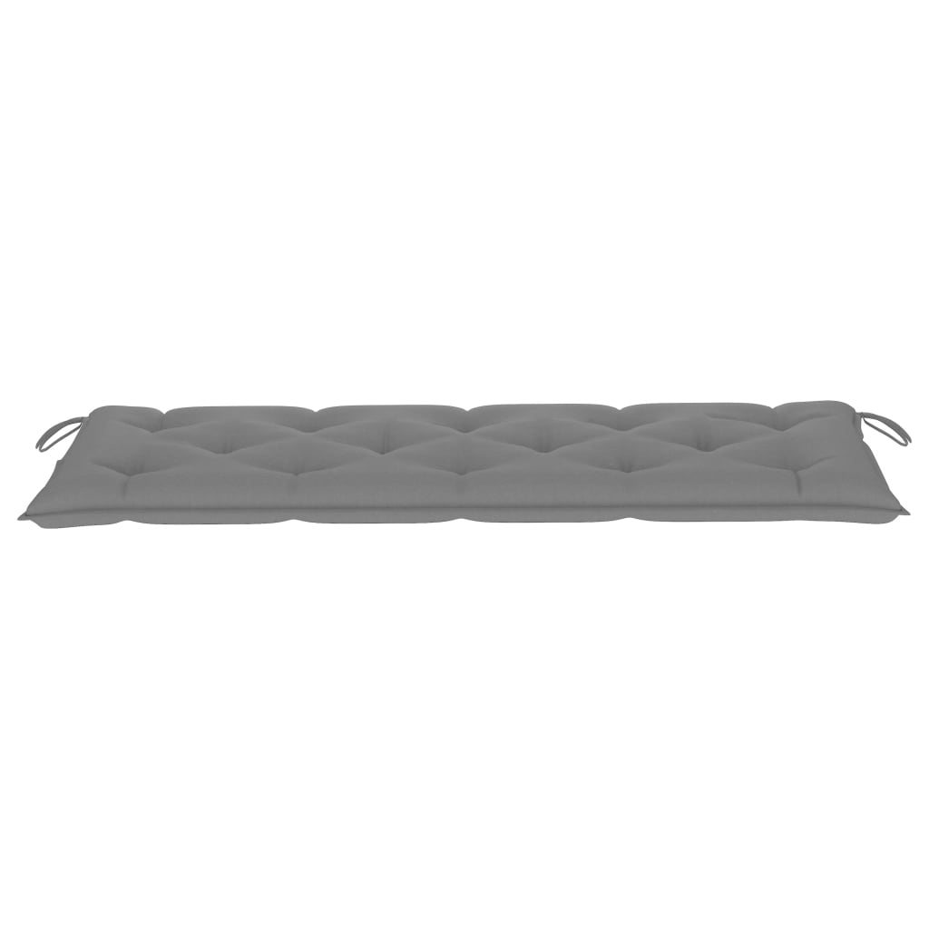 Galleria Design Garden Bench Cushion Grey 150x50x7 cm Oxford Fabric