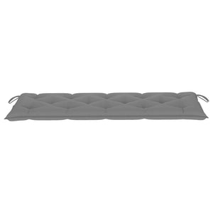 Galleria Design Garden Bench Cushion Grey 150x50x7 cm Oxford Fabric