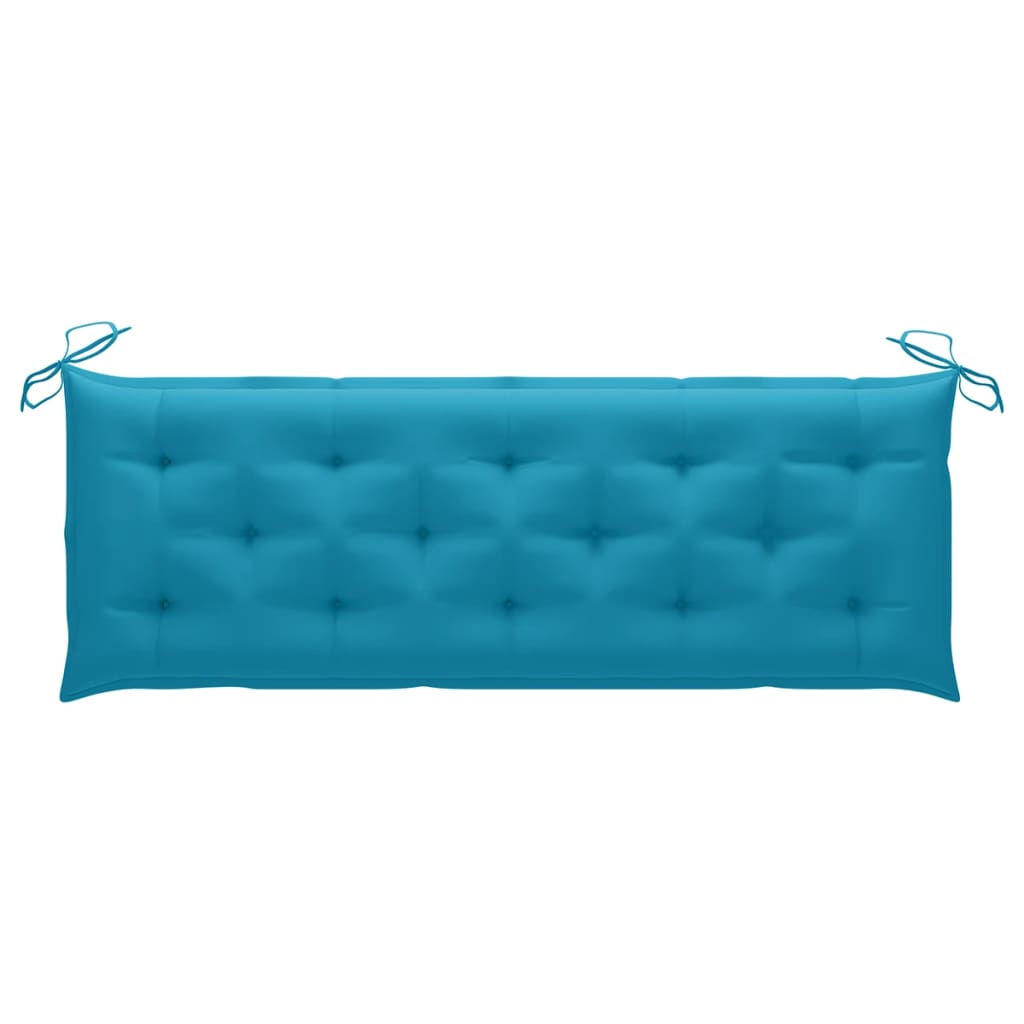 Galleria Design Garden Bench Cushion Light Blue 150x50x7 cm Oxford Fabric