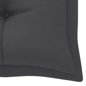 Galleria Design Garden Bench Cushion Anthracite 180x50x7 cm Oxford Fabric