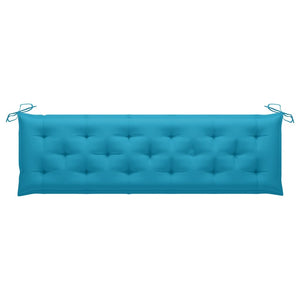 Galleria Design Garden Bench Cushion Light Blue 180x50x7 cm Oxford Fabric