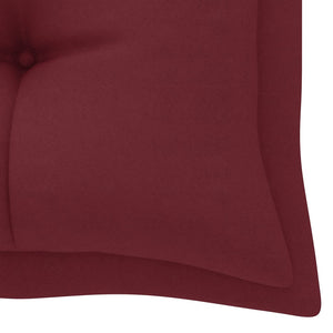 Galleria Design Garden Bench Cushion Wine Red 180x50x7 cm Oxford Fabric