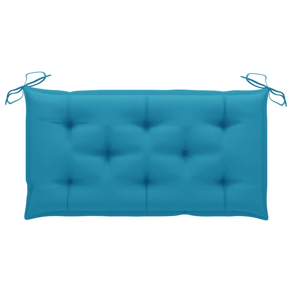 Galleria Design Garden Bench Cushion Light Blue 100x(50+50)x7cm Oxford Fabric