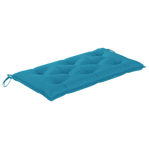 Galleria Design Garden Bench Cushion Light Blue 100x(50+50)x7cm Oxford Fabric