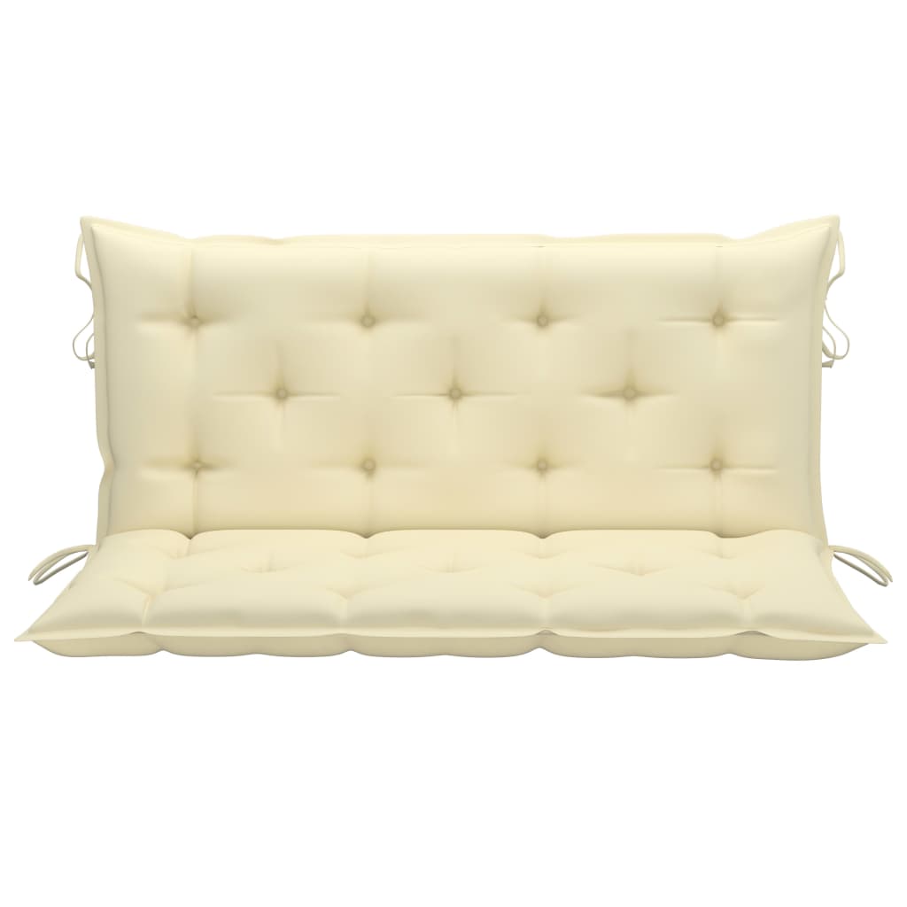 Galleria Design Garden Bench Cushion Cream White 120x(50+50)x7cm Oxford Fabric