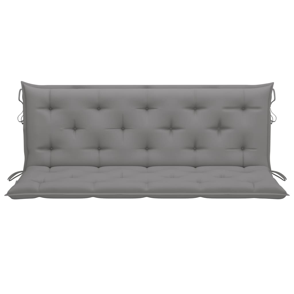 Galleria Design Garden Bench Cushion Grey 150x(50+50)x7cm Oxford Fabric