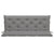 Galleria Design Garden Bench Cushion Grey 150x(50+50)x7cm Oxford Fabric