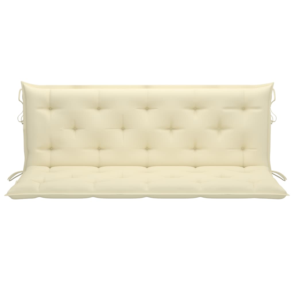 Galleria Design Garden Bench Cushion Cream White 150x(50+50)x7cm Oxford Fabric