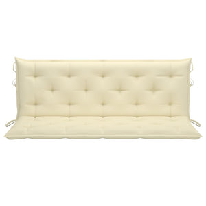 Galleria Design Garden Bench Cushion Cream White 150x(50+50)x7cm Oxford Fabric