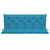 Galleria Design Garden Bench Cushion Light Blue 150x(50+50)x7cm Oxford Fabric