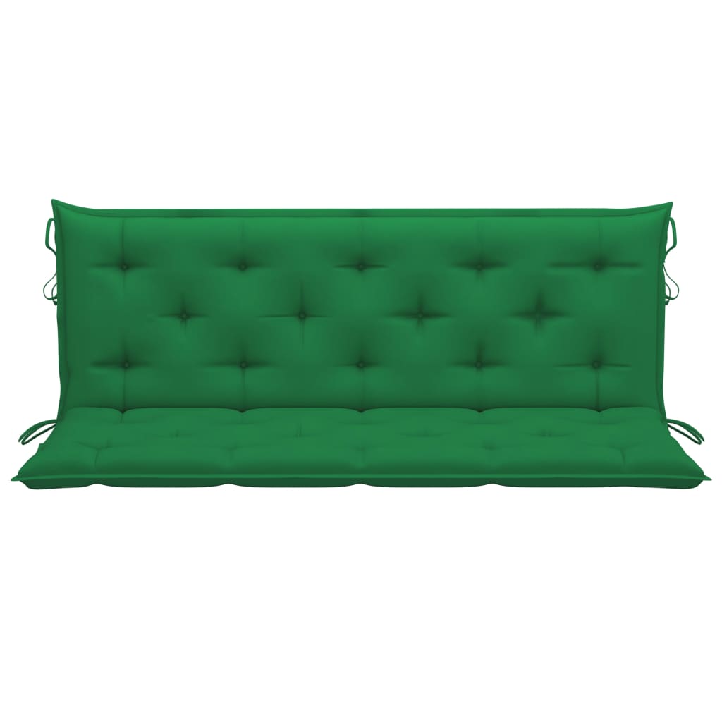 Galleria Design Garden Bench Cushion Green 150x(50+50)x7cm Oxford Fabric