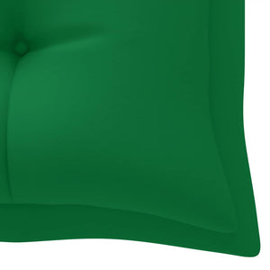 Galleria Design Garden Bench Cushion Green 180x(50+50)x7cm Oxford Fabric