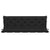 Galleria Design Garden Bench Cushion Black 180x(50+50)x7cm Oxford Fabric