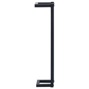 Galleria Design Towel Rack Black 12.5x12.5x60 cm Iron