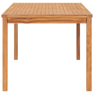 Galleria Design Garden Dining Table 180x90x77 cm Solid Teak Wood