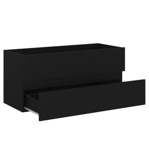 Galleria Design Sink Cabinet Black 100x38.5x45 cm Engineered Wood