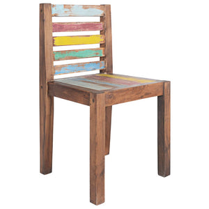 Galleria Design Dining Chairs 4 pcs Solid Reclaimed Wood