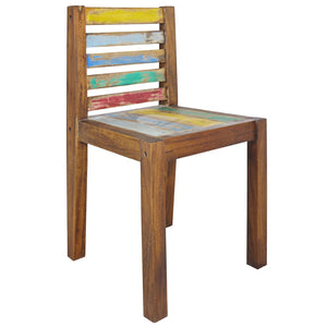 Galleria Design Dining Chairs 4 pcs Solid Reclaimed Wood