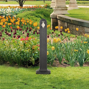 Galleria Design Garden Tanker with Faucet Anthracite Stone Look