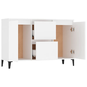 Galleria Design Sideboard White 104x35x70 cm Engineered Wood