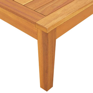 Galleria Design Garden Table 64x64x29 cm Solid Acacia Wood