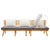 Galleria Design Garden Day Bed 200x65 cm Solid Wood Acacia