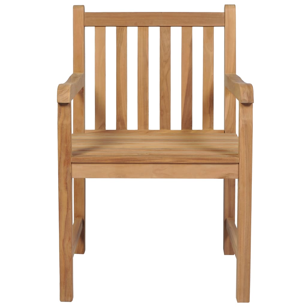 Galleria Design Outdoor Chairs 4 pcs Solid Teak Wood