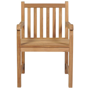 Galleria Design Outdoor Chairs 8 pcs Solid Teak Wood