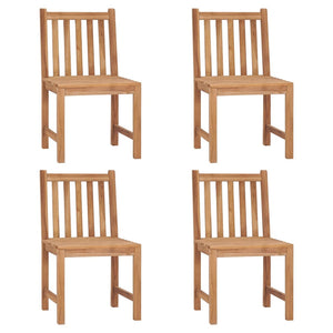 Galleria Design Garden Chairs 4 pcs Solid Teak Wood