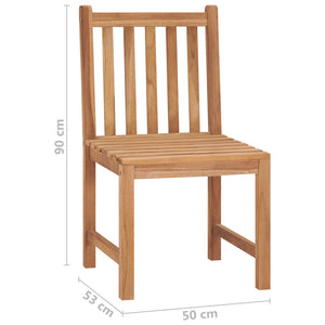 Galleria Design Garden Chairs 4 pcs Solid Teak Wood