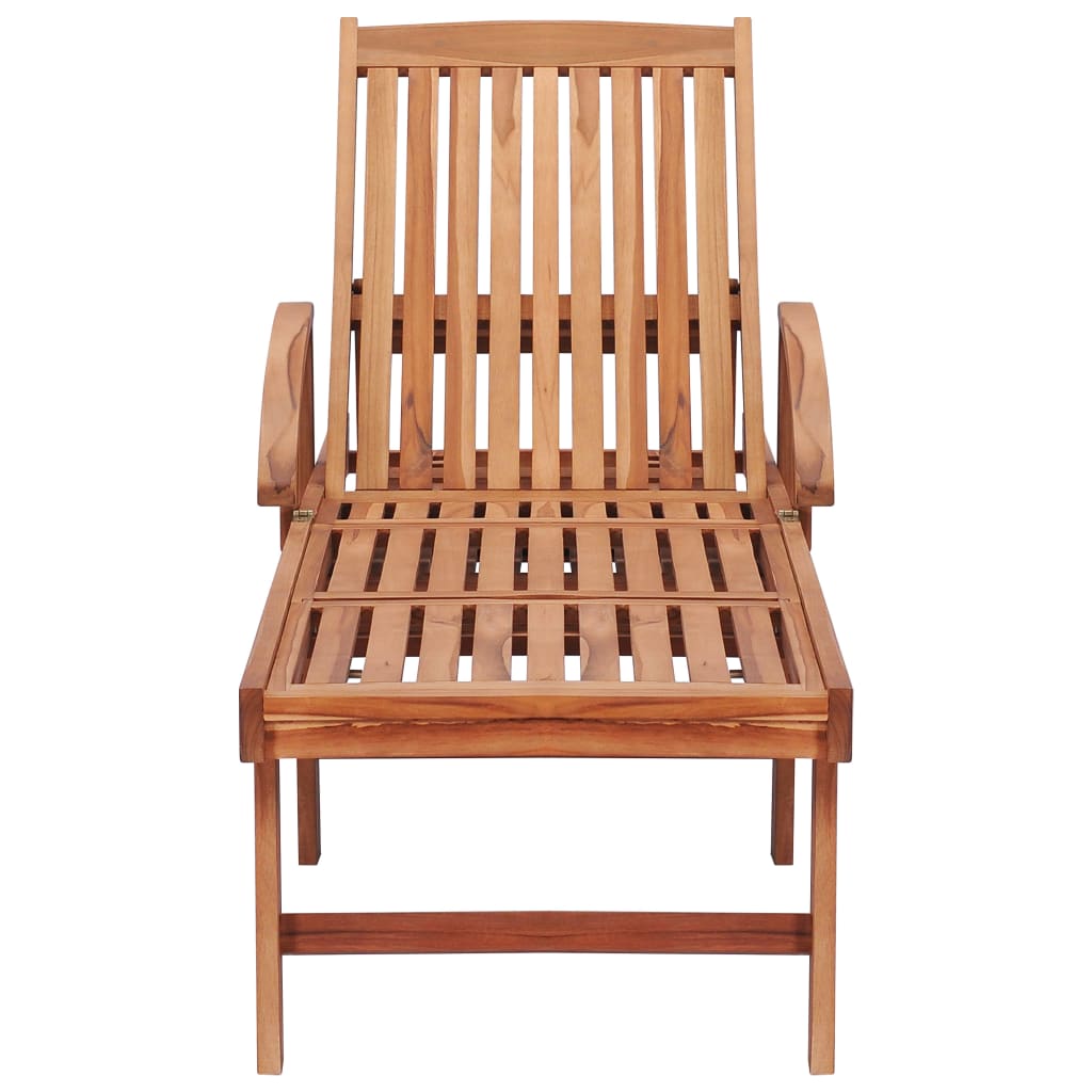 Galleria Design Sun Loungers 2 pcs Solid Teak Wood