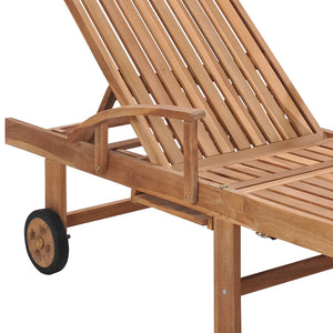 Galleria Design Sun Loungers 2 pcs Solid Teak Wood