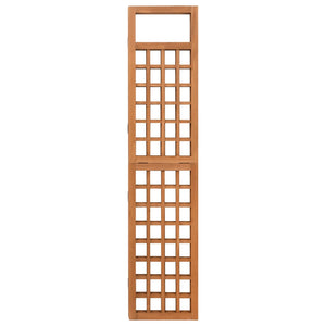 Galleria Design 3-Panel Room Divider/Trellis Solid Fir Wood 121x180.5 cm