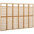 Galleria Design 6-Panel Room Divider/Trellis Solid Fir Wood 242.5x180 cm