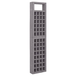 Galleria Design 6-Panel Room Divider/Trellis Solid Fir Wood Grey 242.5x180 cm