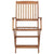 Galleria Design Folding Outdoor Chairs 8 pcs Solid Acacia Wood