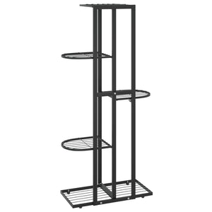 Galleria Design 5-Floor Flower Stand 43x22x98 cm Black Metal