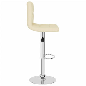 Galleria Design Bar Stools 2 pcs Cream Fabric