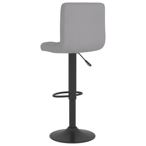 Galleria Design Bar Stool Light Grey Fabric