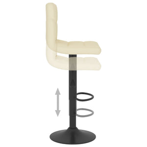 Galleria Design Bar Stool Cream Fabric