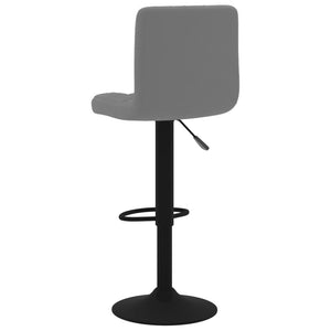 Galleria Design Bar Stools 2 pcs Dark Grey Velvet