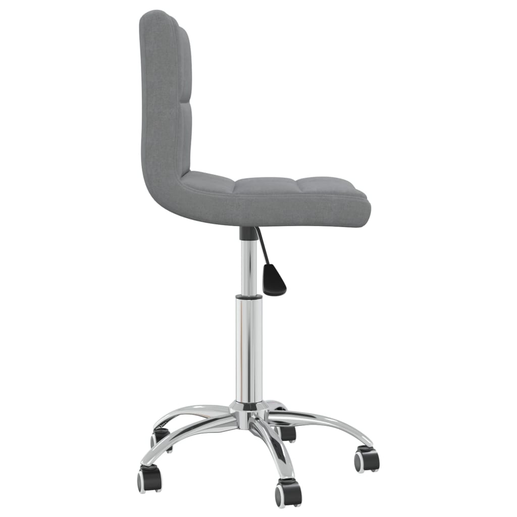 Galleria Design Swivel Office Chair Light Grey Fabric