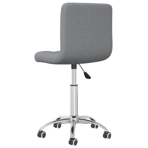 Galleria Design Swivel Office Chair Light Grey Fabric