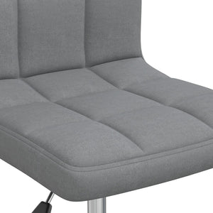 Galleria Design Swivel Office Chair Light Grey Fabric